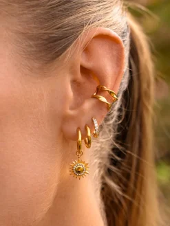 14mm SLIM HOOP Small Ohrringe