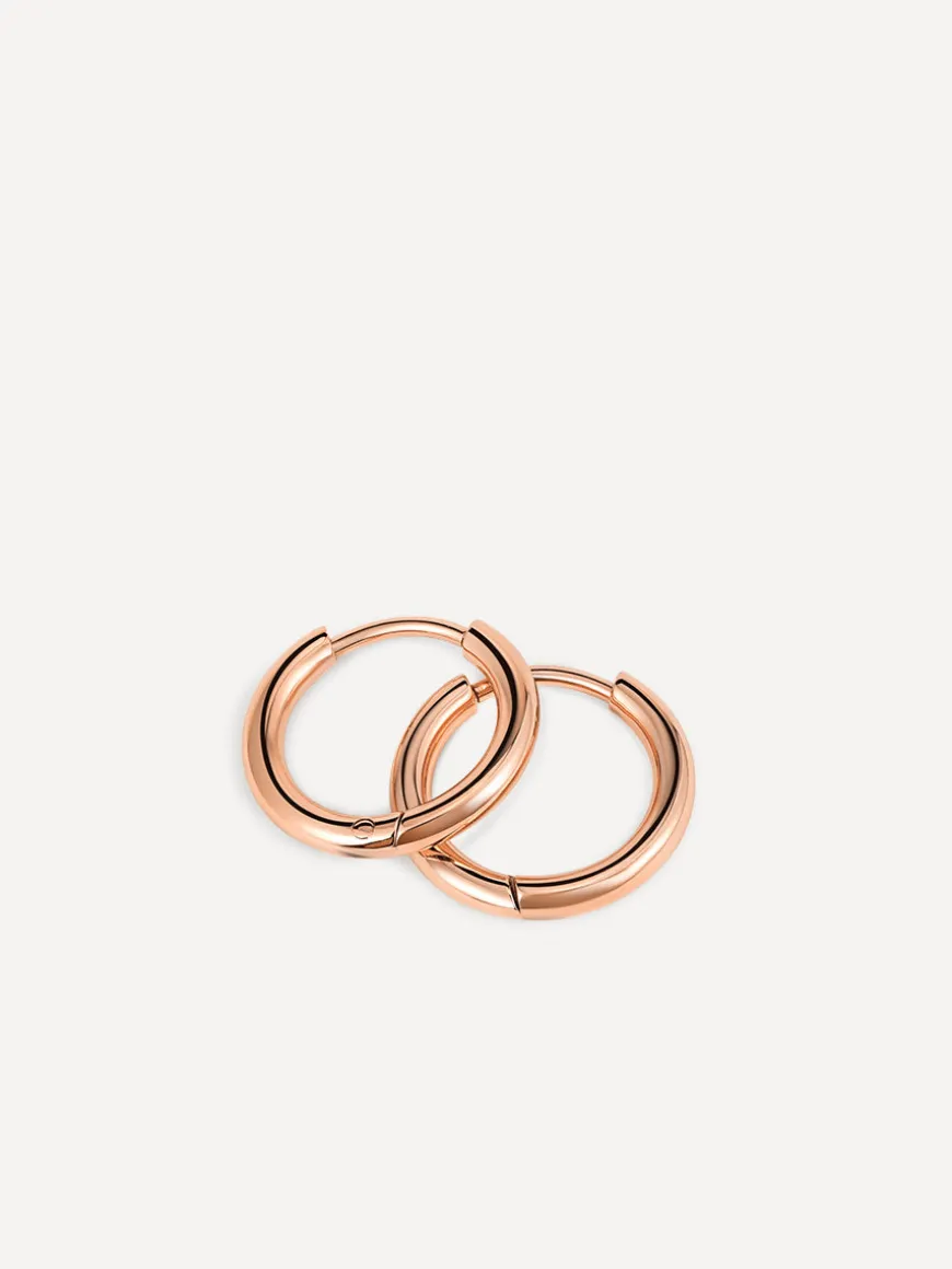 14mm SLIM HOOP Small Ohrringe