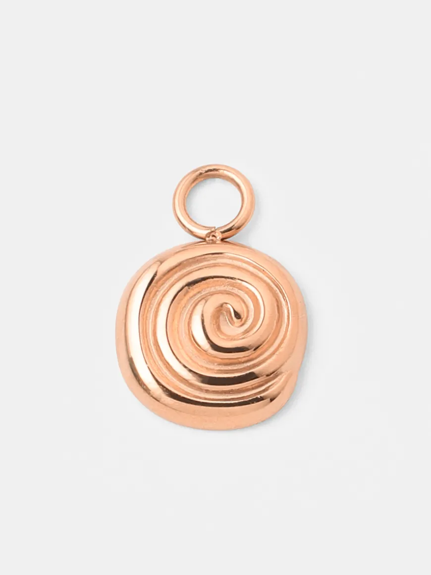 10,3mm Spiral Glow Ohrring-Charm