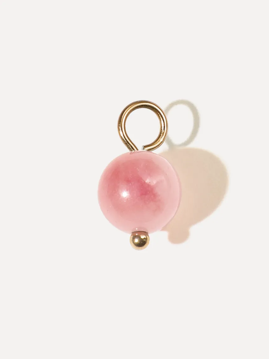 8,4mm Strawberry Pink Ohrring-Charm