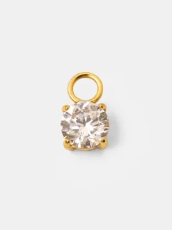 6mm Unique Sparkling Large Ohrring-Charm
