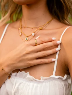 Modern Dot Ring