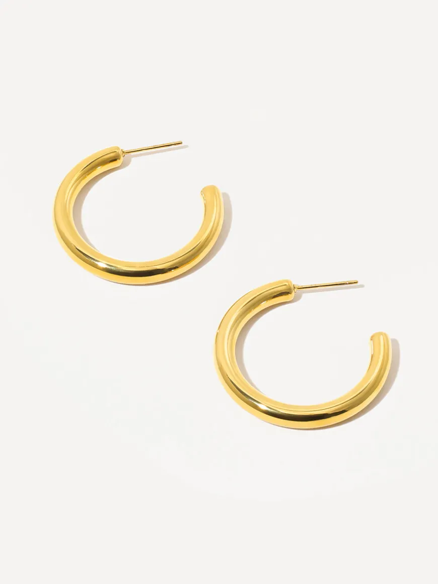 Modern Hoop Small Ohrringe