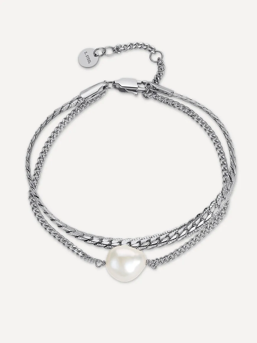 Modern Pearl Armband
