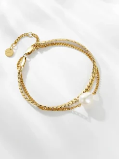 Modern Pearl Armband
