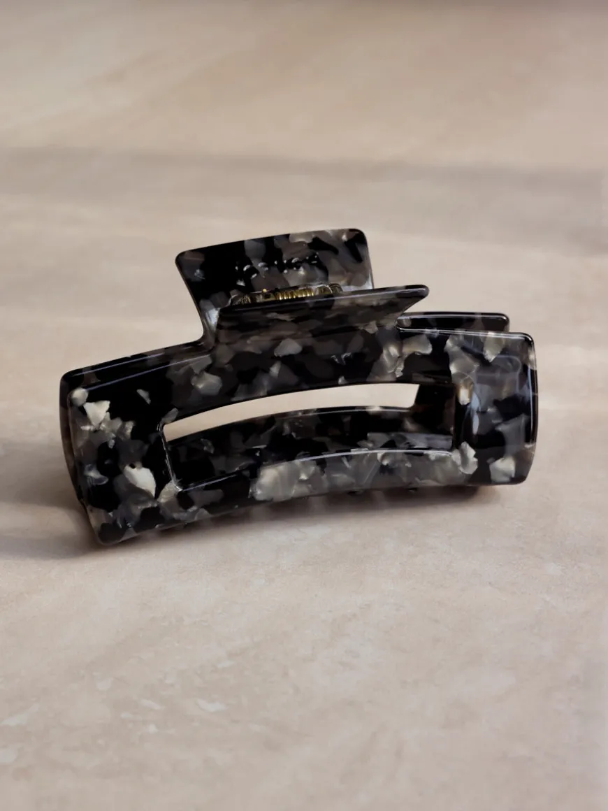 Modern Style Haarklammer Black-grey