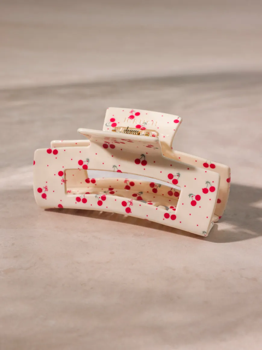 Modern Style Haarklammer Cherry-print