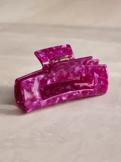 Modern Style Haarklammer Dark Purple