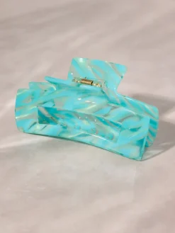 Modern Style Haarklammer Ice Blue