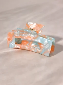 Modern Style Haarklammer Peach Blue
