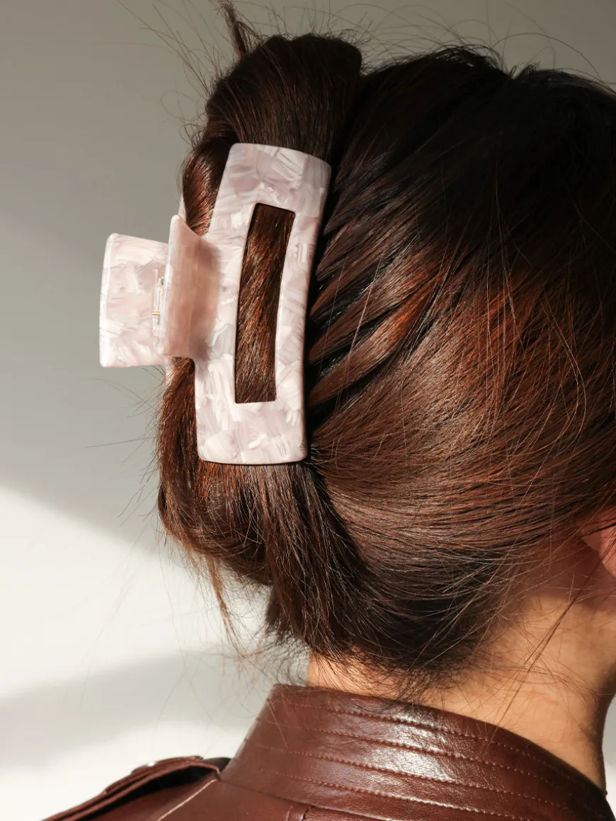 Modern Style Haarklammer Pink-purple