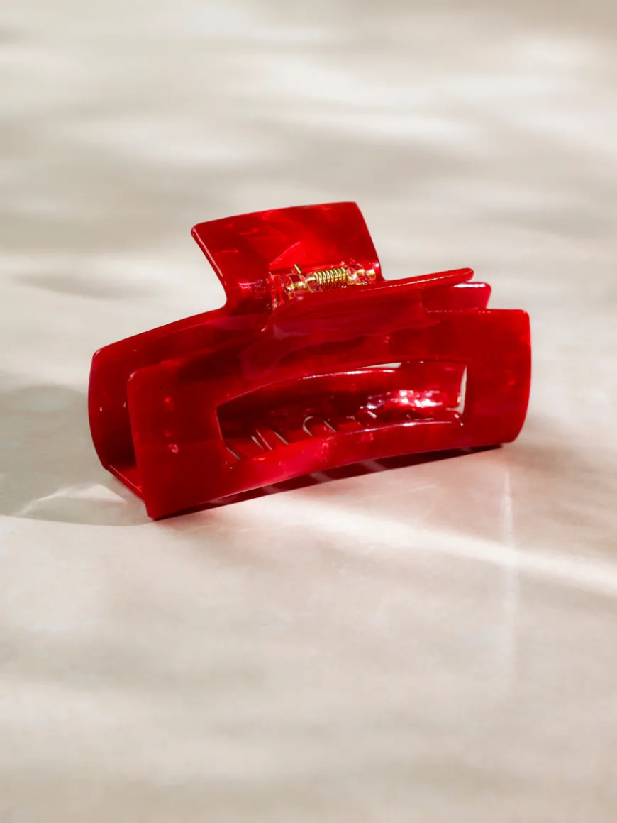 Modern Style Haarklammer Red
