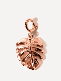 Monstera Leaf Ketten-Charm