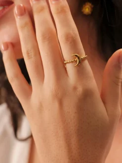Moon Kiss Ring