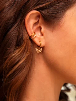 Moon Phase Duo Brilliant Earcuff