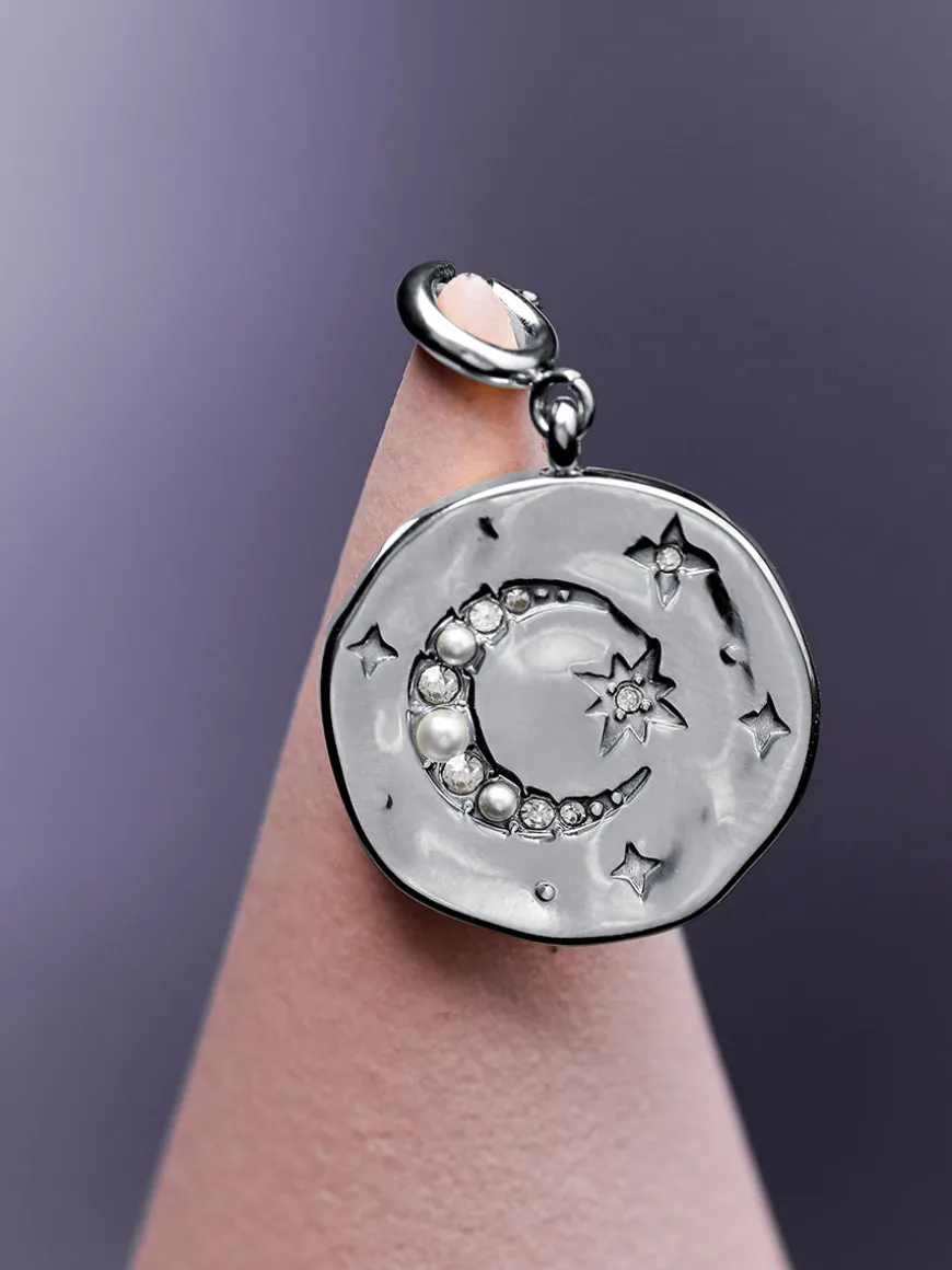 Moon Phase Gleaming Ketten-Charm