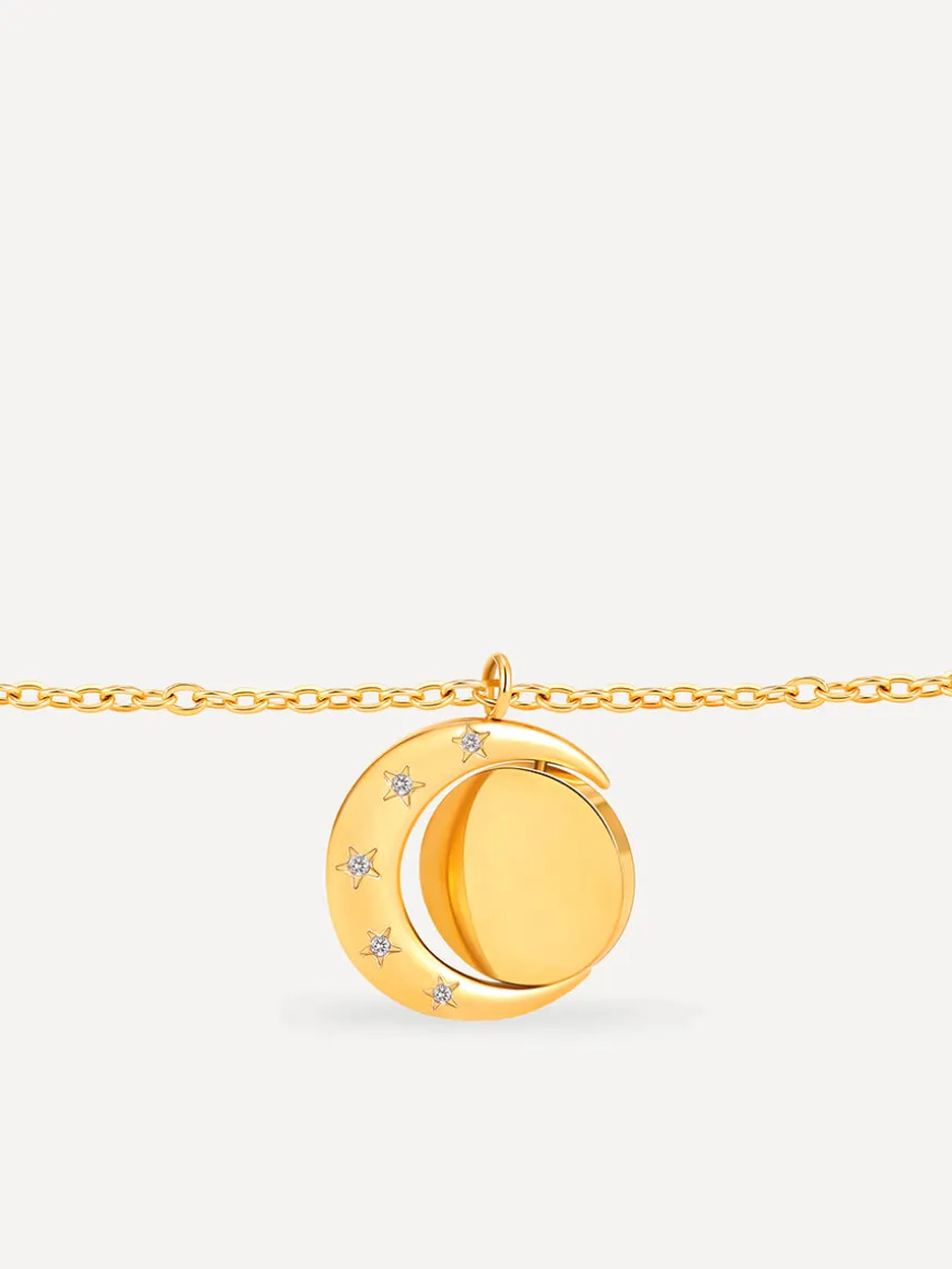 Moon Phase N Sun Kette