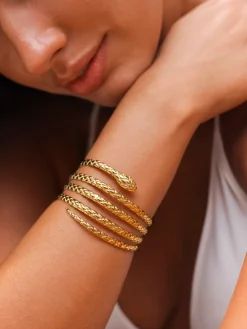 Mysterious Snake Armcuff
