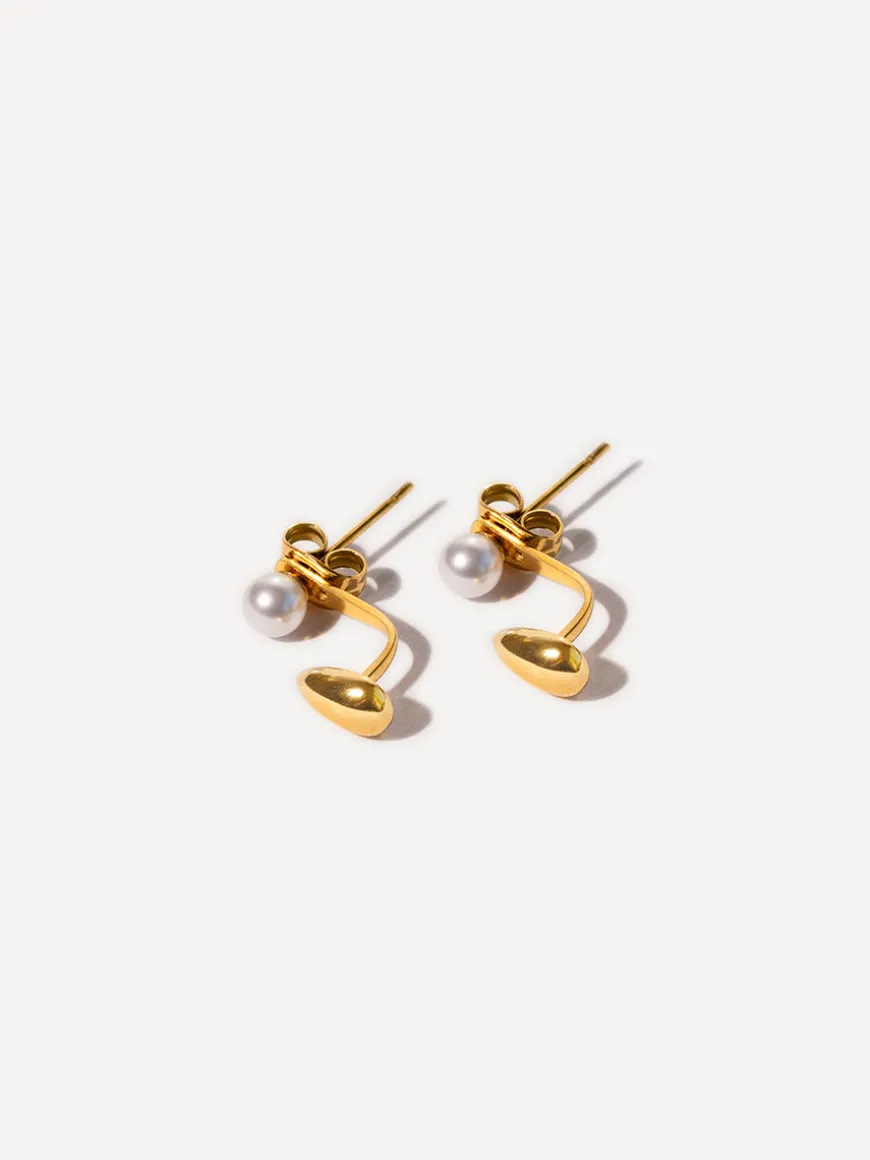 Ocean Drop Pearl Ohrringe