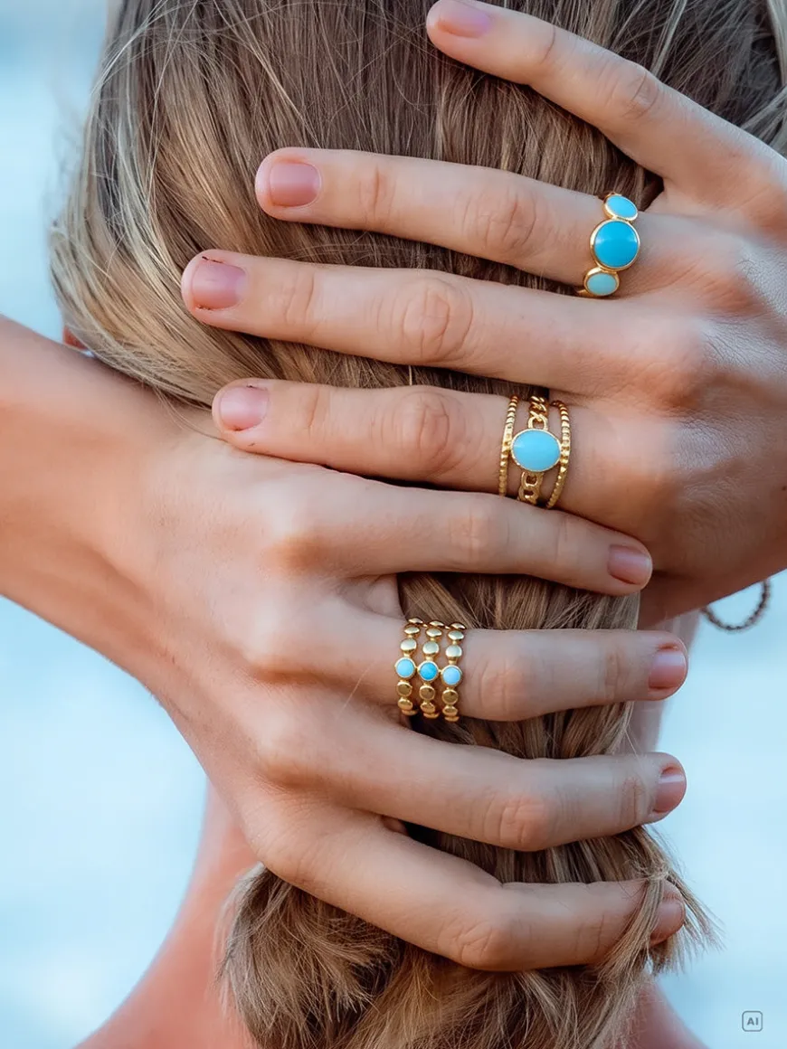 Ocean Embrace Ring