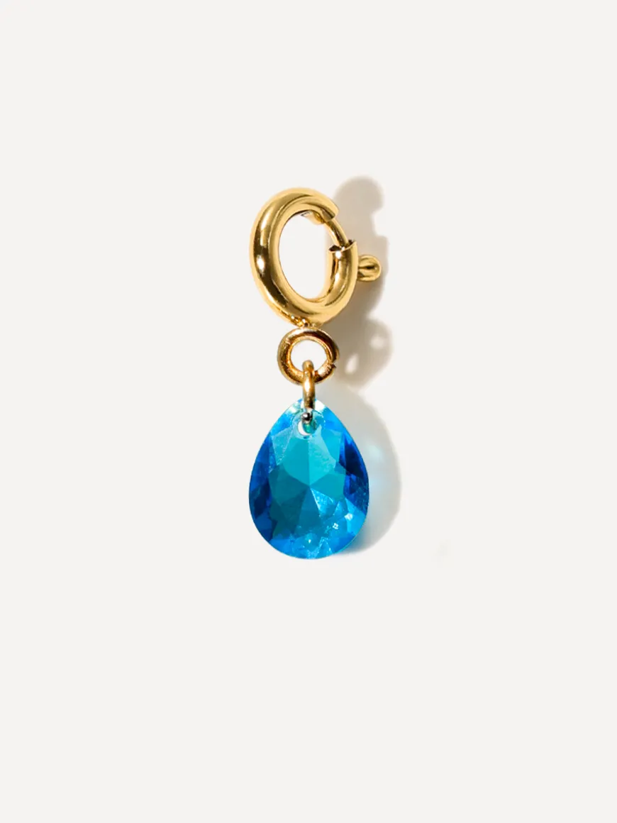 Ocean Teardrop Small Ketten-Charm