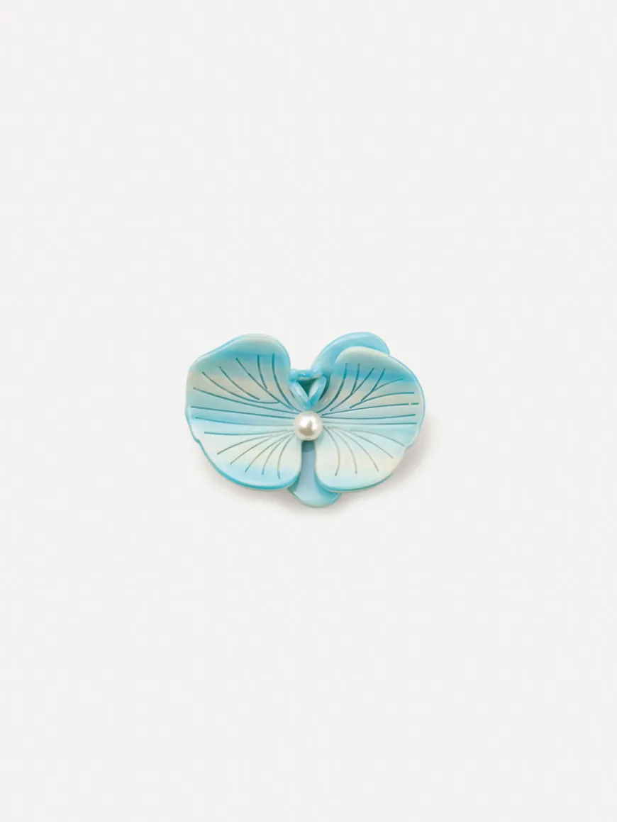 Orchid Glow Blue Hairpin