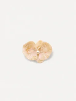 Orchid Glow Cream White Hairpin
