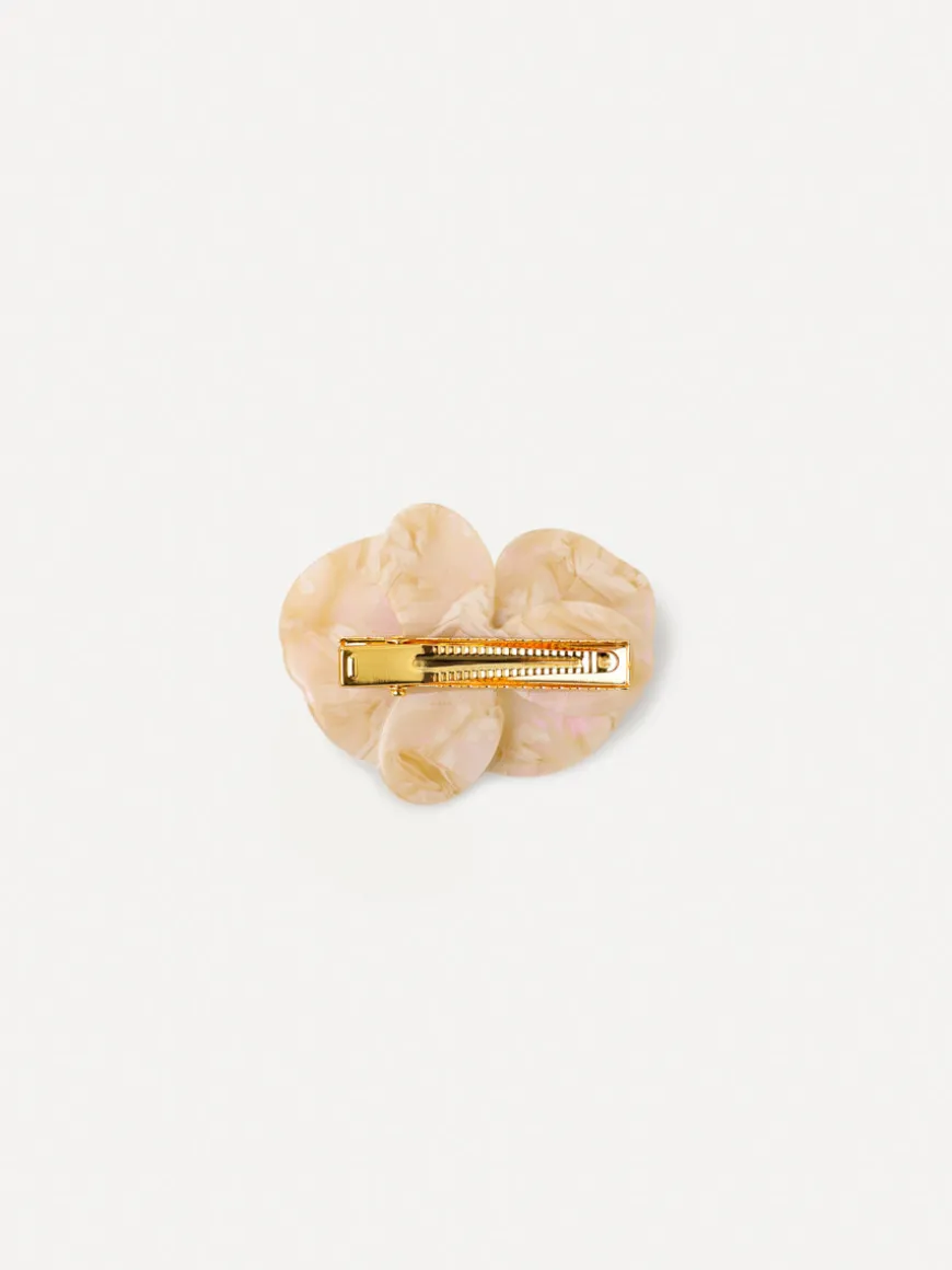 Orchid Glow Cream White Hairpin