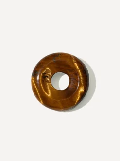 (Passend zu Ohrringen ≥ 17 mm) Dreamy Donut Coffee Color Ohrring-Charm