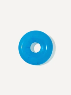 (Passend zu Ohrringen ≥ 17 mm) Dreamy Donut Blue Ohrring-Charm