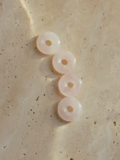(Passend zu Ohrringen ≥ 17 mm) Dreamy Donut Pink Ohrring-Charm