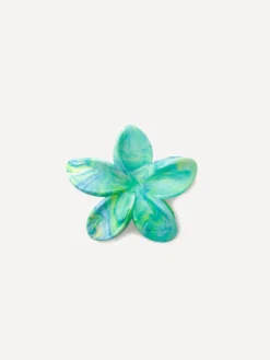 Pastel Petal Green Haarklammer