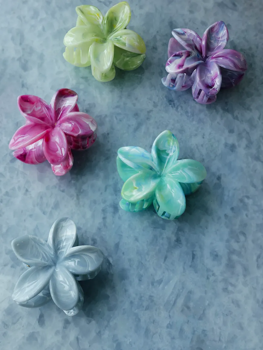 Pastel Petal Light Green Haarklammer