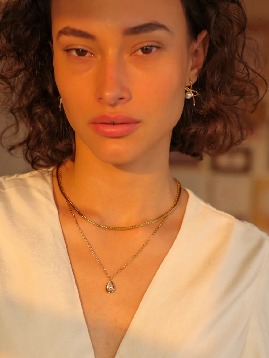 Pearl Click Ohrringe