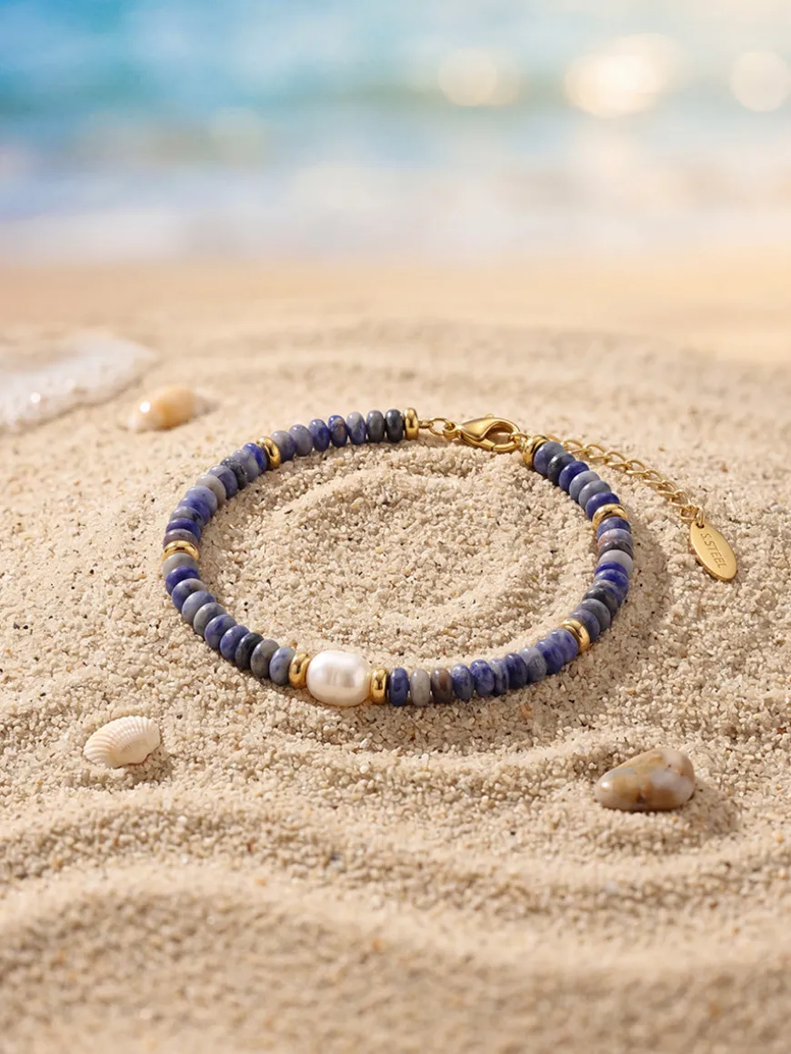 Pearl Dawn Dark Blue ARMBAND