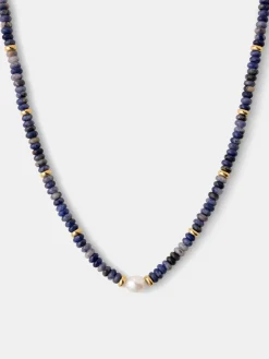 Pearl Dawn Dark Blue Kette