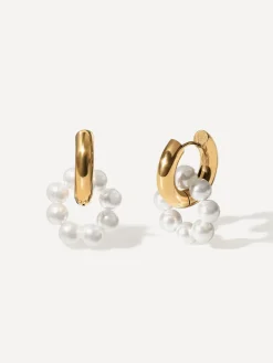 Pearl Halo Ohrringe