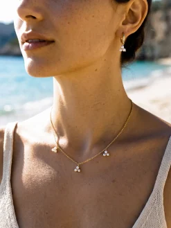 Pearl Pyramid Ohrringe