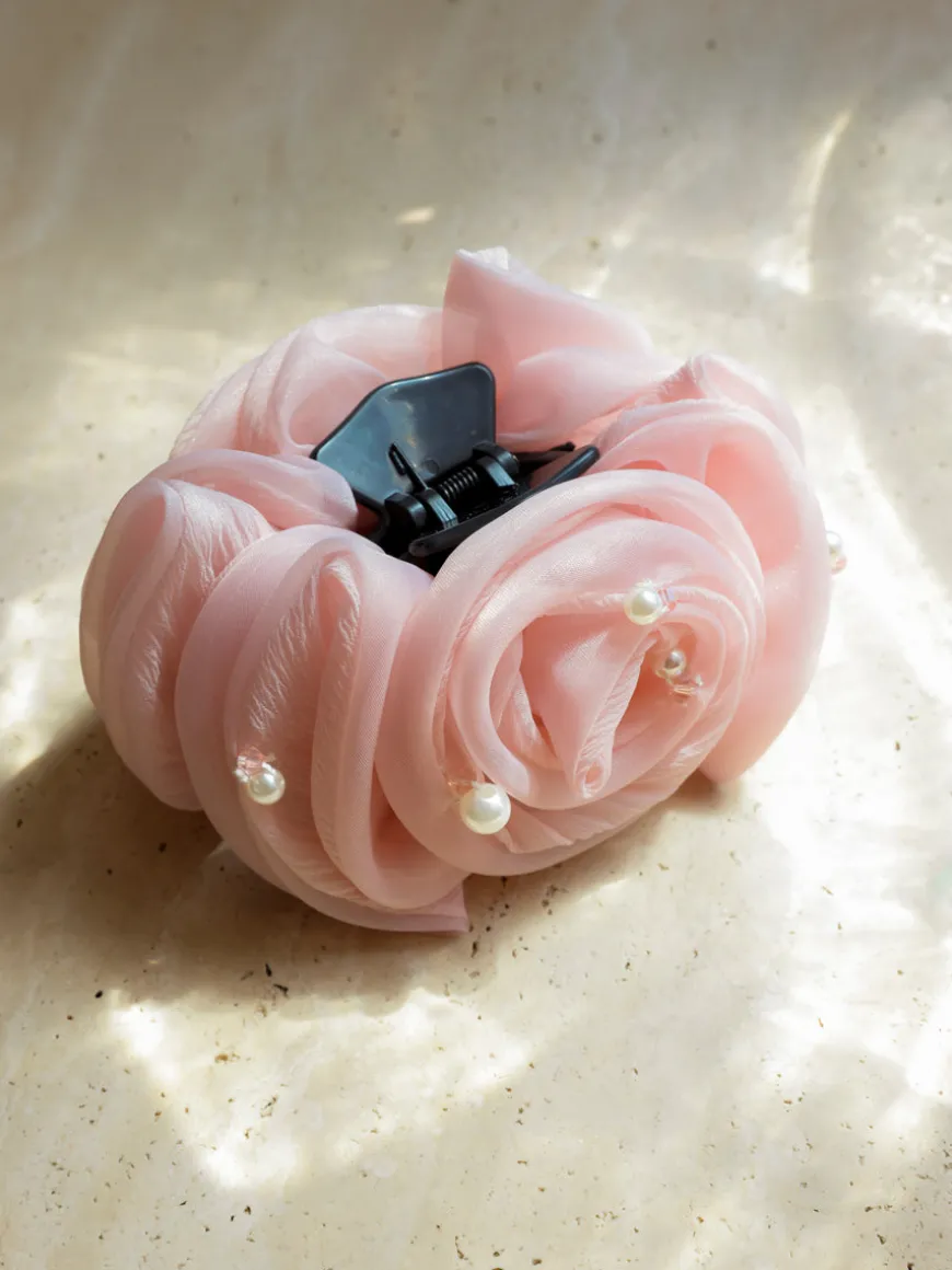 Pearl Rose Light Pink Haarklammer