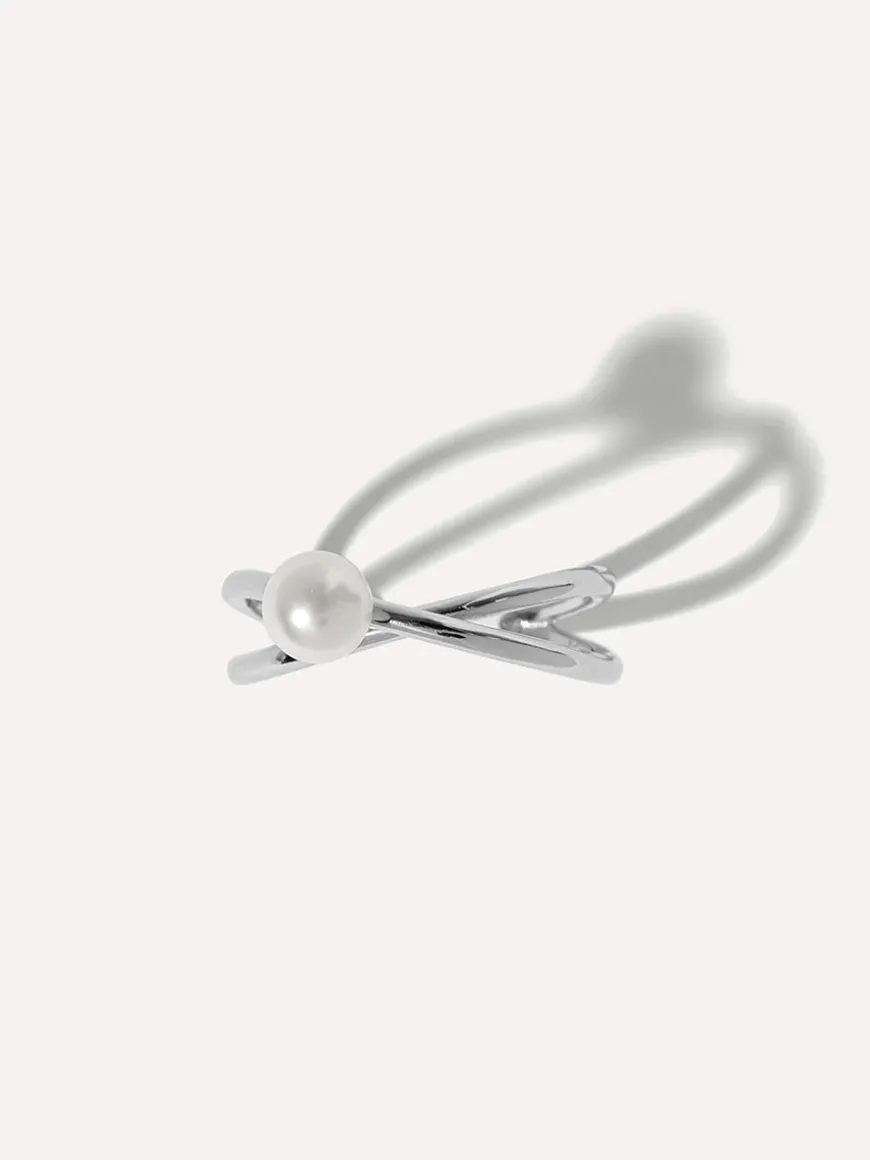 Pearl Twist Ring