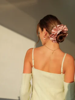Pink Memory Scrunchie