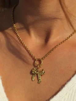 Playful Bow Ketten-Charm