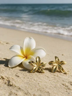 Plumeria Medium Ohrringe