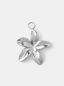 Plumeria Ohrring-Charm