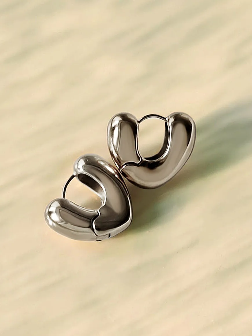 Puffy Heart Ohrringe
