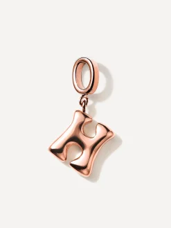 Puffy Letter Ketten-Charms