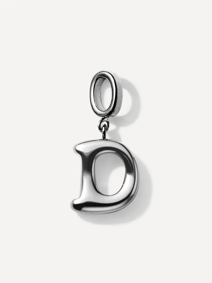 Puffy Letter Ketten-Charms