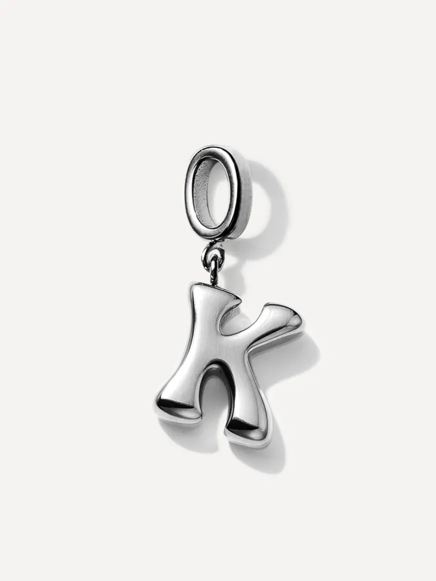 Puffy Letter Ketten-Charms