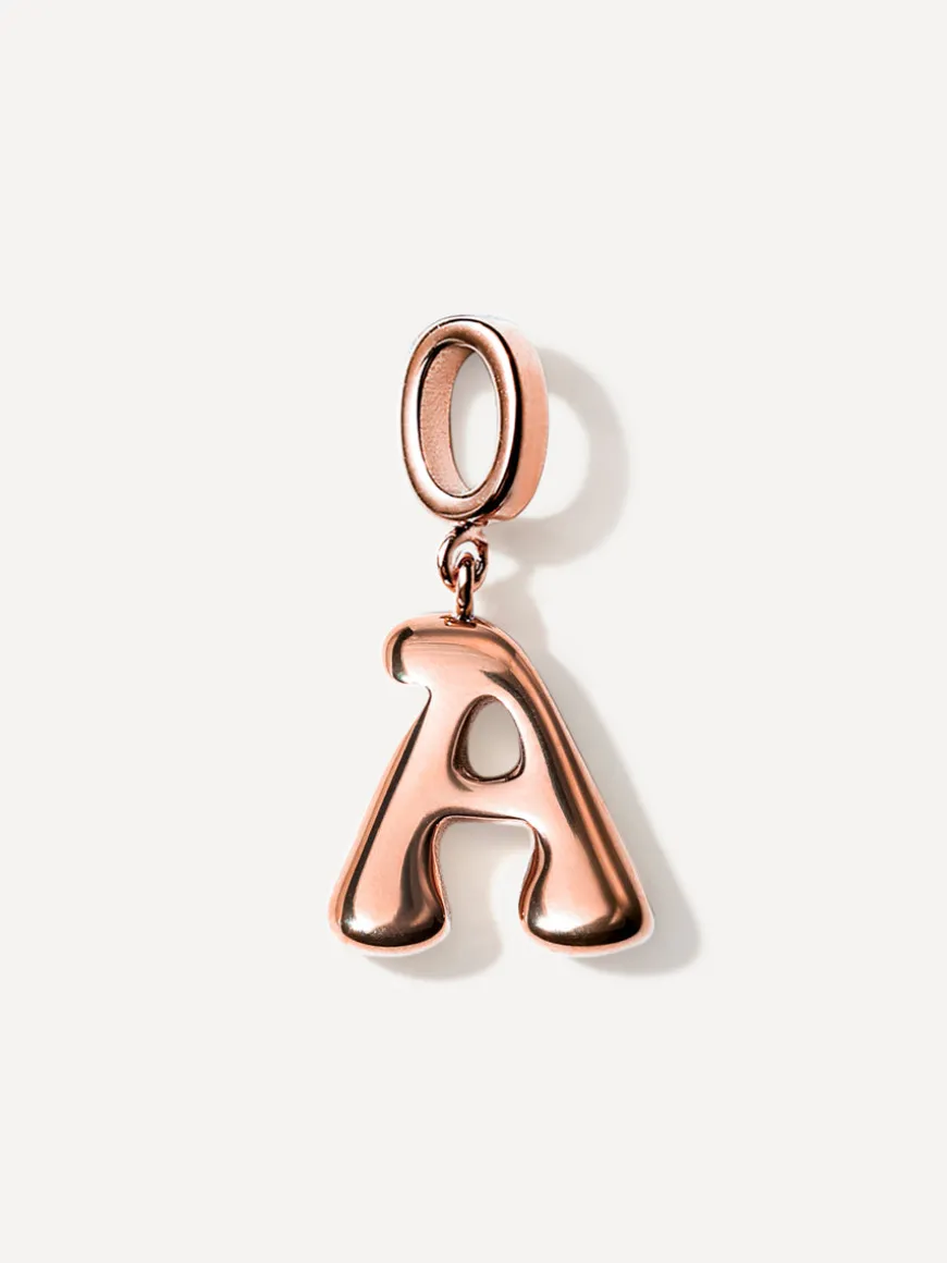 Puffy Letter Ketten-Charms