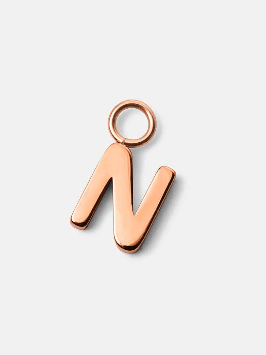 Pure Letter Ohrring-Charms